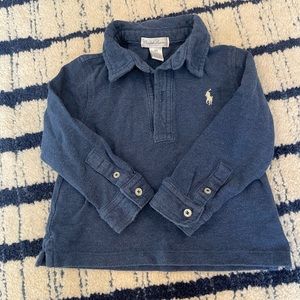 Baby Boys long sleeve polo shirt